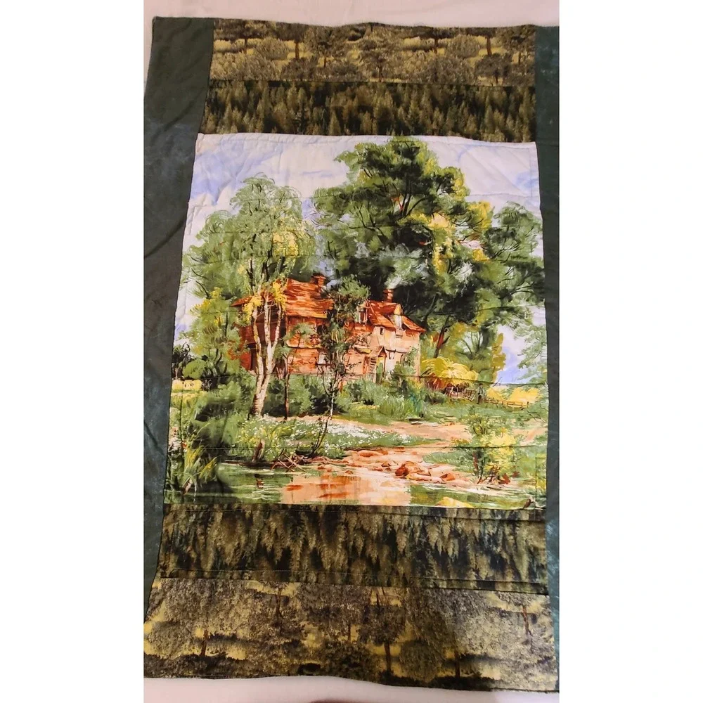 Handmade quilted cabin
